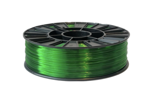Зеленый прозрачный PETG